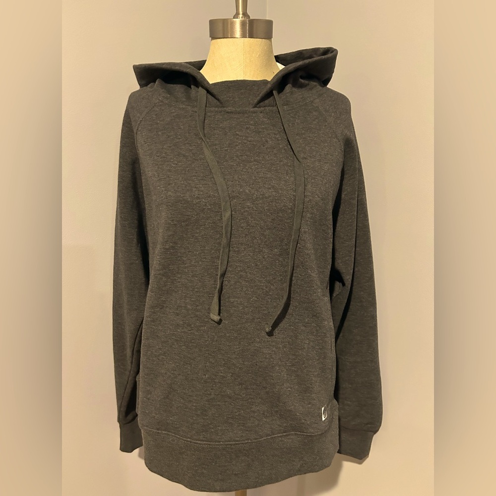 Daily Practice Anthropologie Gray Hoodie Sweatshirt Size XL NWT